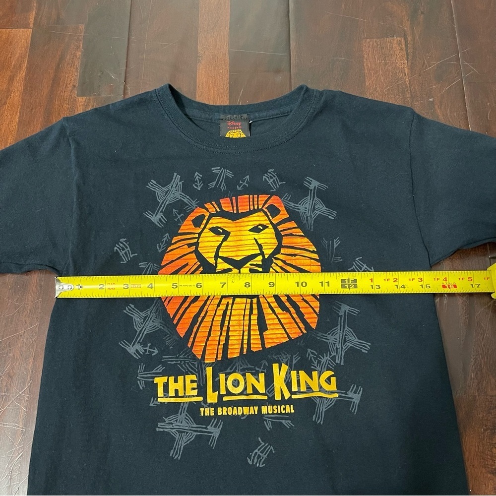 Disney The Lion King Broadway Musical Tshirt Youth Small Black - Picture 5 of 7